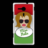 Coque Sony Xpéria SP Miss Italie Rousse
