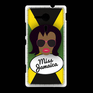 Coque Sony Xpéria SP Miss Jamaica Black