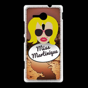 Coque Sony Xpéria SP Miss Martinique Blonde