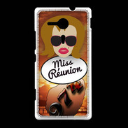Coque Sony Xpéria SP Miss Réunion Rousse