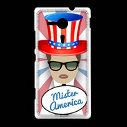 Coque Sony Xpéria SP Mister América Chatain