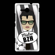 Coque Sony Xpéria SP Mister Bretagne Brun