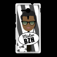 Coque Sony Xpéria SP Mister Bretagne Black