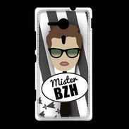 Coque Sony Xpéria SP Mister Bretagne Chatain