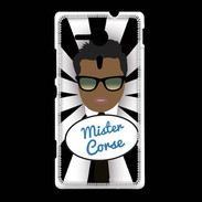 Coque Sony Xpéria SP Mister Corse Black