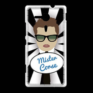 Coque Sony Xpéria SP Mister Corse Chatain