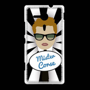 Coque Sony Xpéria SP Mister Corse Roux