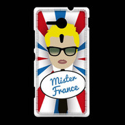 Coque Sony Xpéria SP Mister France Blond