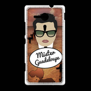 Coque Sony Xpéria SP Mister Guadeloupe Brun