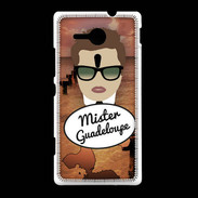 Coque Sony Xpéria SP Mister Guadeloupe Chatain