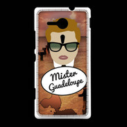 Coque Sony Xpéria SP Mister Guadeloupe Roux