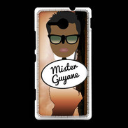 Coque Sony Xpéria SP Mister Guyane Black