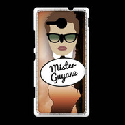 Coque Sony Xpéria SP Mister Guyane Chatain