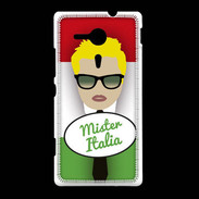 Coque Sony Xpéria SP Mister Italie Blond