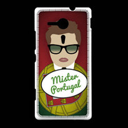 Coque Sony Xpéria SP Mister Portugal Chatain