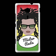 Coque Sony Xpéria SP Mister Rasta Blanc