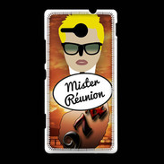 Coque Sony Xpéria SP Mister Réunion Blond