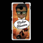 Coque Sony Xpéria SP Mister Réunion Black