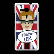 Coque Sony Xpéria SP Mister UK Roux