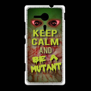 Coque Sony Xpéria SP Keep Calm and Be Mutant