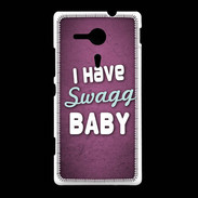 Coque Sony Xpéria SP I have Swag Rose ZG