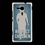 Coque Sony Xpéria SP Respect Children ZG