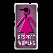 Coque Sony Xpéria SP Respect Women ZG