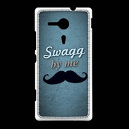 Coque Sony Xpéria SP Swag by Me Bleu ZG
