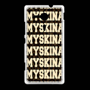 Coque Sony Xpéria SP Myskina Léopard