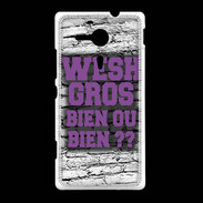 Coque Sony Xpéria SP Wesh Gros Violet