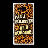 Coque Sony Xpéria SP Pas 2 bolosses Léopard
