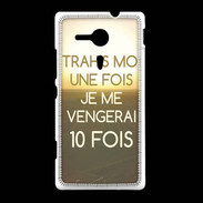Coque Sony Xpéria SP Trahis moi ZG