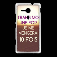 Coque Sony Xpéria SP Trahis moi 2 ZG