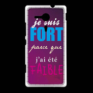 Coque Sony Xpéria SP Fort et faible ZG