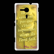 Coque Sony Xpéria SP Ils ne savaient pas ZG