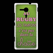 Coque Sony Xpéria SP Rugby Tampons ZG