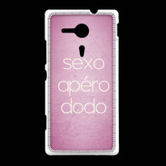 Coque Sony Xpéria SP Sexo Apéro Dodo rose ZG
