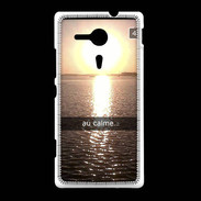 Coque Sony Xpéria SP Snapchat au calme ZG