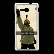 Coque Sony Xpéria SP Snapchat Cool Story 2 ZG