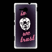 Coque Sony Xpéria SP In Catch We trust Rouge ZG