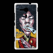 Coque Sony Xpéria SP Smoke graffiti PB 5