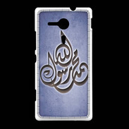Coque Sony Xpéria SP Islam H Bleu