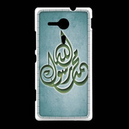 Coque Sony Xpéria SP Islam H Turquoise