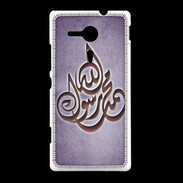Coque Sony Xpéria SP Islam H Violet