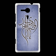 Coque Sony Xpéria SP Islam B Bleu
