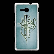 Coque Sony Xpéria SP Islam B Turquoise
