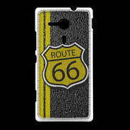Coque Sony Xpéria SP route 66 goudron