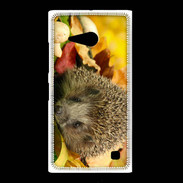 Coque Nokia Lumia 735 Automne et Hérisson