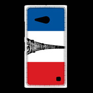 Coque Nokia Lumia 735 Drapeau français et Tour Eiffel