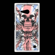 Coque Nokia Lumia 735 Tête de mort Angleterre
